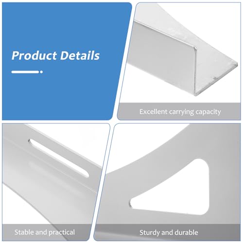 Support mural creux pour chauffe-eau électrique en acier inoxydable durable
