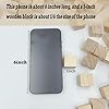 Amazon.com: 1 Inch Wood Blocks for Crafts, Unfinished Wood Cubes ...