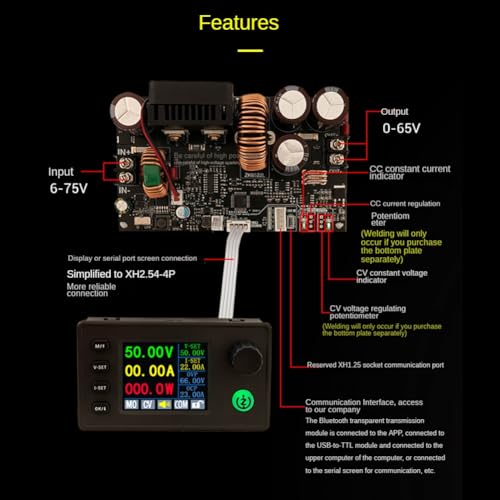 Module ZK6522C alimentation DC 1430W à tension réglable constante CNC - 3