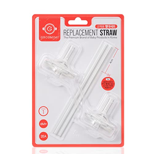 Grosmimi Replacements (Straw kit 2-Counts Stage1)