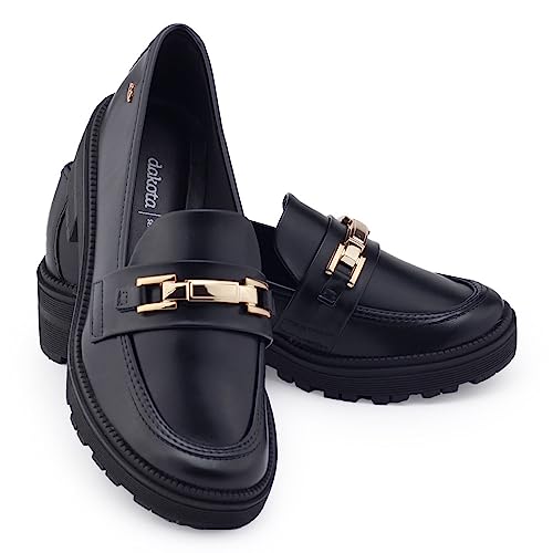 Sapato Feminino Dakota Loafer G6052 - Preto