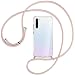 Produktbild mtb more energy® Handykette kompatibel mit Xiaomi Redmi Note 8T (6.3'') - roségold - Smartphone Hülle zum Umhängen - Anti Shock Strong TPU Case