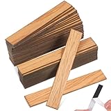 DOITOOL Mini-Puppenhaus-Bodenbelag im Maßstab 1:12, 40 Stück, Mini-Puppenhaus-Bodenbretter, selbstklebend, Puppenhaus-Holzboden, abziehen und aufkleben, für Puppenhauszubehör