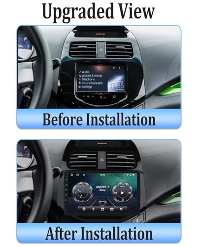 Radio Coche 2 DIN para Chevrolet Spark 2010-2014 con Android Auto y 32GB 2