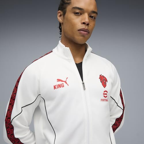 Puma Giacca Da Uomo Ac Milan King Anthem, White For All Time Red, M - 3