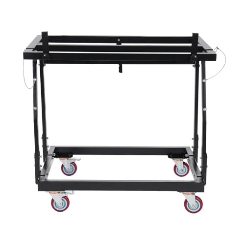 Heavy Duty Drywall Panel Cart, Tilting Panel Handler Carts with Brakes and Casters, 1000lbs