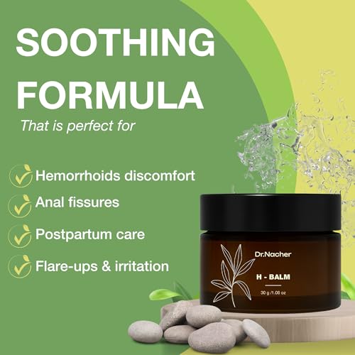 H-Balm. Rectal Natural Balm for Fissure, Hem Related discomfort. with Sophora & 12 Herbal Extracts. Soothes Irritation. Fast-Acting. Safe for Sensitive Areas and Postnatal. for Men & Women - Image 4