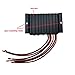 HUINE 10A PWM Solar Charge Controller Waterproof IP68 12V 24V Solar Panel Controller Regulator for RV Caravan Boat Solar Panels System (24 Hours Working Mode)