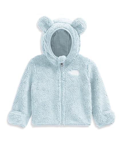 Image of THE NORTH FACE Baby Campshire Full Zip Hoodie | Cozy Fleece Winter Jacket for Toddlers, With Mittens & Attached Bear Ear Hood