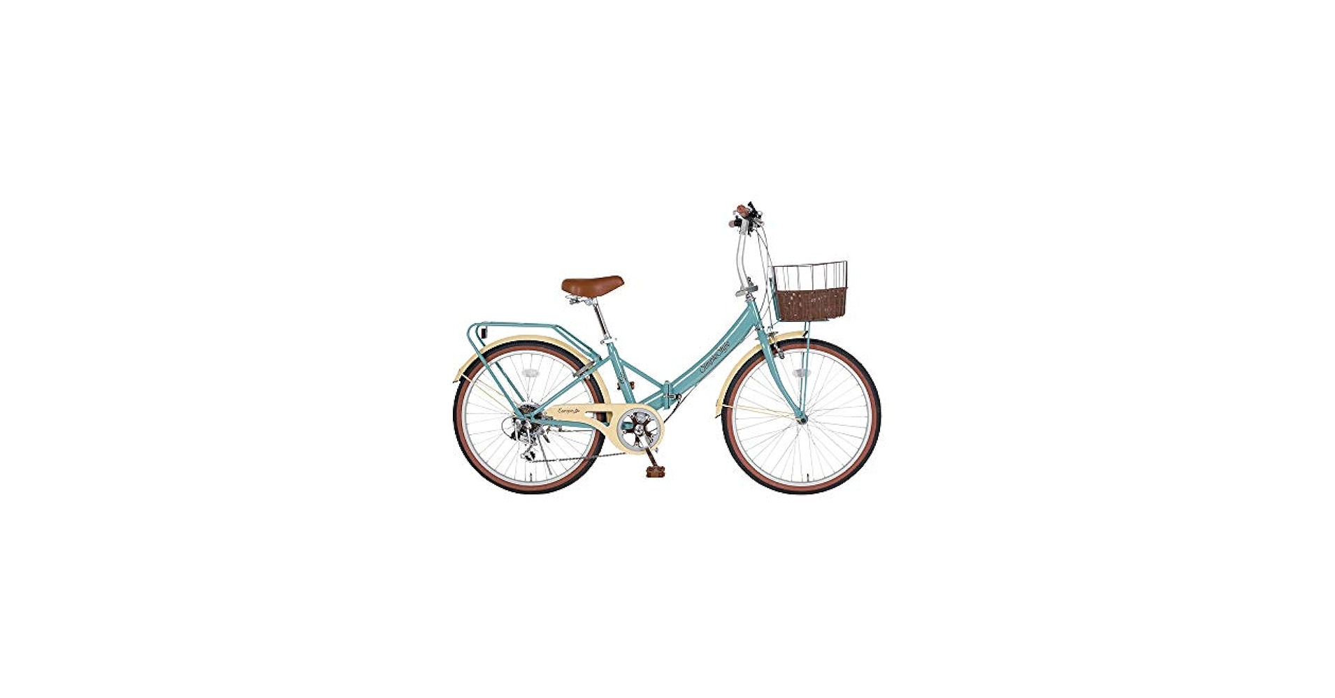 K◇未使用　シンプルスタイル　EUROPA　24インチ　折りたたみ自転車 Amazon | 低床フレーム 24型折畳自転車 シンプルスタイル