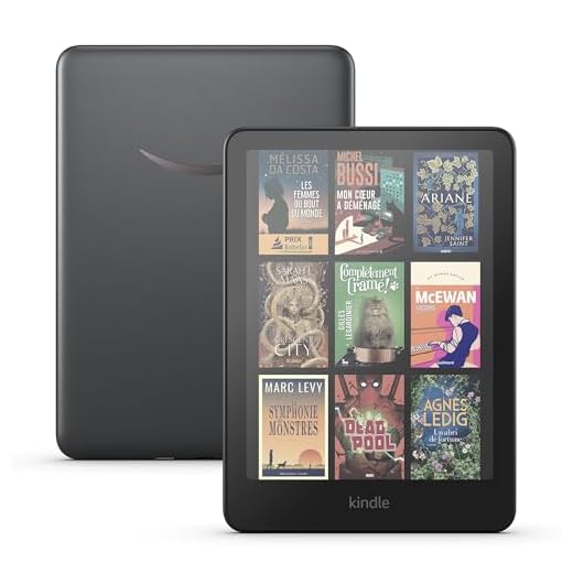 Découvrez Amazon Kindle Colorsoft Signature Edition (32 Go) | Avec affichage couleur, éclairage avant à réglage automatique, charge sans fil et longue autonomie