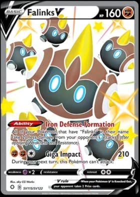 Falinks V - SV115/SV122 - Shiny Holo Rare