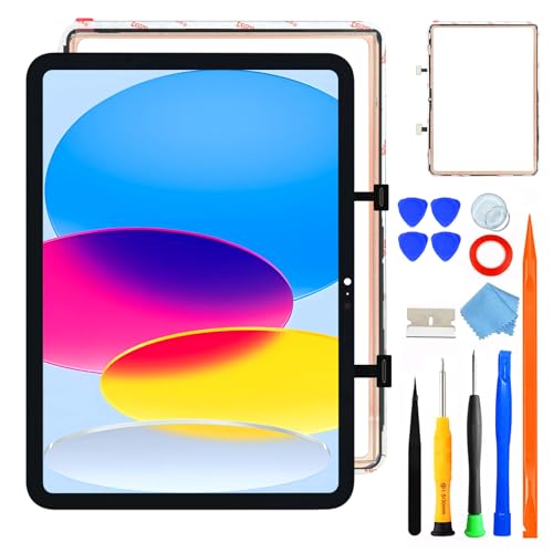 oiKaFex Premium Quality-[NO LCD] for iPad 10 Gen Screen Replacement Digitizer Touch Glass Repair Kit with Tools & HD Installation Video for 2022 iPad 10(10.9)
