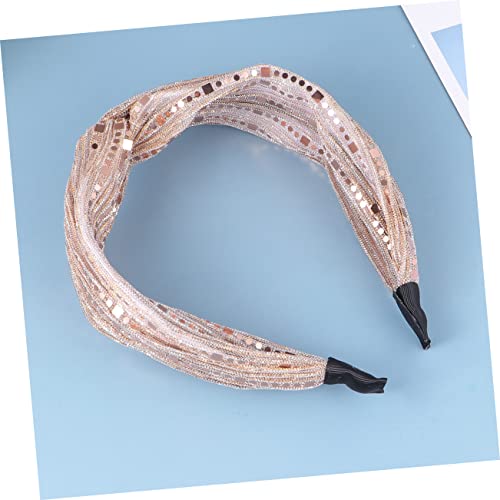 SOIMISS Tiaras Para Meninas Tiara Com Nós Tiara Facial Spa Tiara Maquiagem Tiaras De Ioga Tiara Cruz