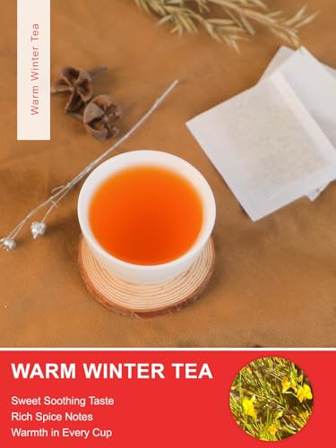 Image of TeeLux Rooibos Chai Tea, Smooth & Sweet Spiced Taste, Caffeine Free, 100 ct | Rooibos Tea Blend with Cinnamon, Ginger, Clove & Cardamom, Sugar Free & Gluten Free, Rich & Warm Spice Aroma, Hot or Iced