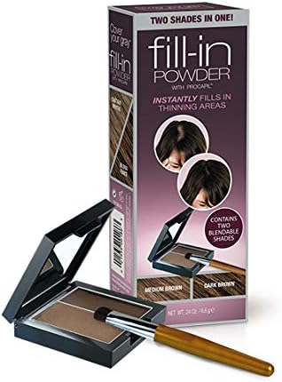 Cover Your Gray Fill-In Powder - Two Shades in One: Med/Dark Brown