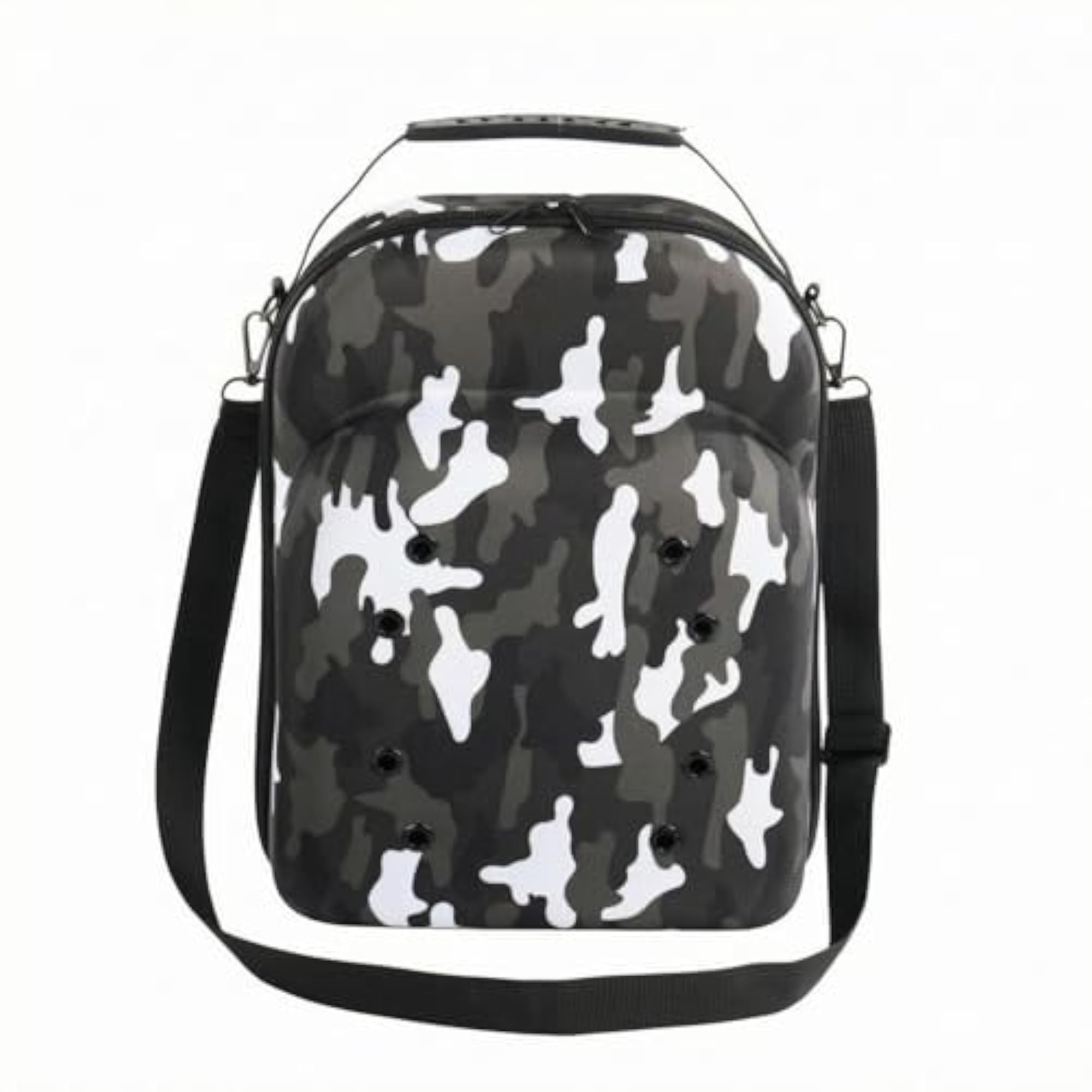 Eva Baseball Cap Case Zip-Around Closure Cap Storage Bag Rigid Shell, Urban Camo