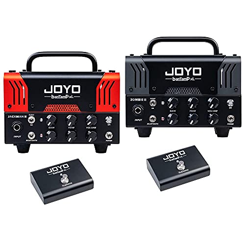 JOYO Mini Tube Amp Head BanTamp XL Series Jackman II & Zombie II Bundle 20 Watt Pre-amp Hybrid...