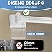 Toallero de Baño con 3 Brazos Giratorios Imagen de Toallero de Baño con 3 Brazos Giratorios