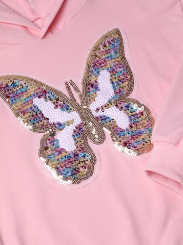 Image of WELAKEN Sweatshirts for Girls Toddler & Kids II Little Girl's Pullover Tops Sweaters & Hoodies