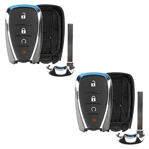 Boîtier de clé pour GMC Chevrolet HYQ4EA : Réparez vos boutons usés (Lot de 2)