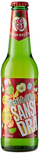 Sansidra Cocktail de Sidra - Paquetes de 12 botellines x 330 ml - Total: 3960 ml