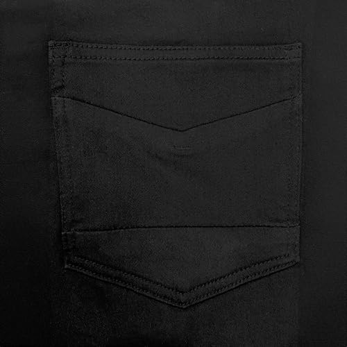 Image of ETHANOL Men's Straight Knit Denim Jeans