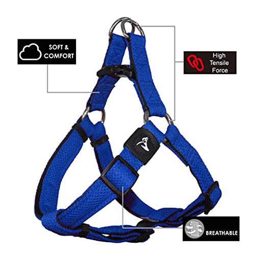 KRUZ PET KZA201-01XL Step in Mesh Dog Harness – No Pull, Easy Fit Adjustable Pet Harness – Comfortable, Lightweight… - Image 3