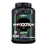Whey 100% Hd Morango 900G, Black Skull