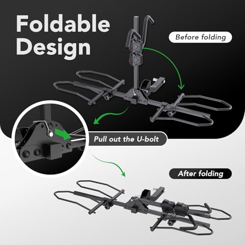 TrailXpert 2-Bike Tilting Hitch Rack