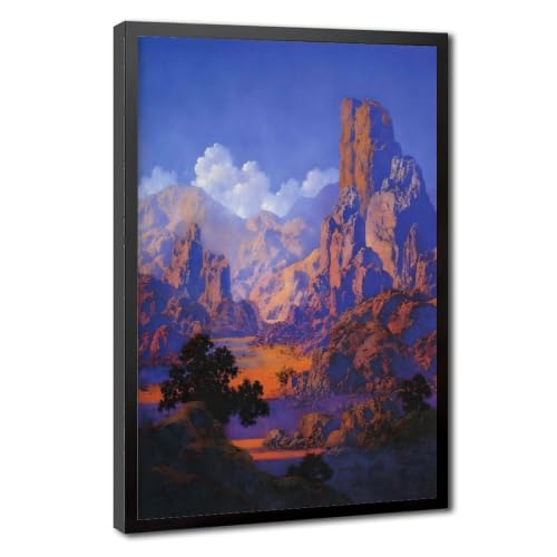 Impression sur toile Arizona Maxfield Parrish déco murale bureau sans trou