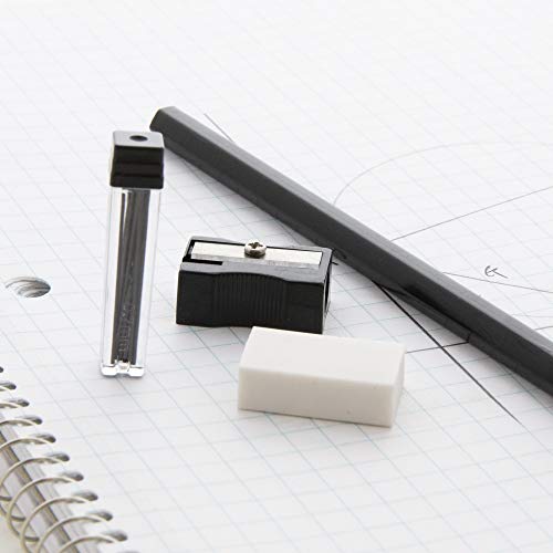 Bazic Products 450-A Bazic Math Geometry Set 11 Pieces For Students, Protractor, Compass, 2 Triangle Rulers, Ruler, Sharpener, Mechanical Pencil thumb #3