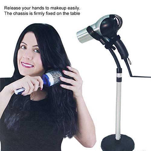 Supporto per asciugacapelli, materiale da bagno