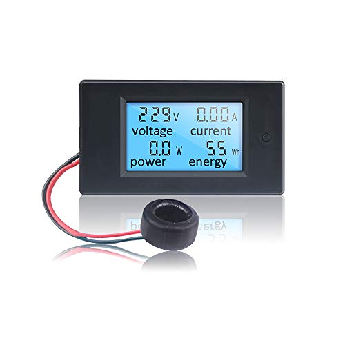 Voltímetro AC Amperímetro Pantalla LCD Digital Volt Amp Meter