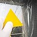 Yellow Plastic Scraper Tool Car Vinyl Wrap Squeegee Window Film Squeegee for Removing Air Bubbles, or Removing Glass Decals 4Pack
