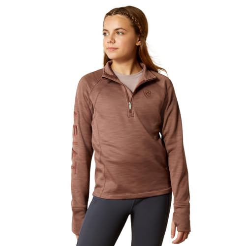 ARIAT Kids' Tek Team 1/2 Zip Sweatshirt