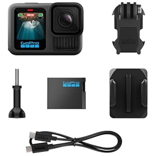 GoPro HERO13 Black Ecommerce Packaging - Waterproof Action Camera with 5.3K60 Video, 27MP Photo + Compatability with HB-Series Lenses
