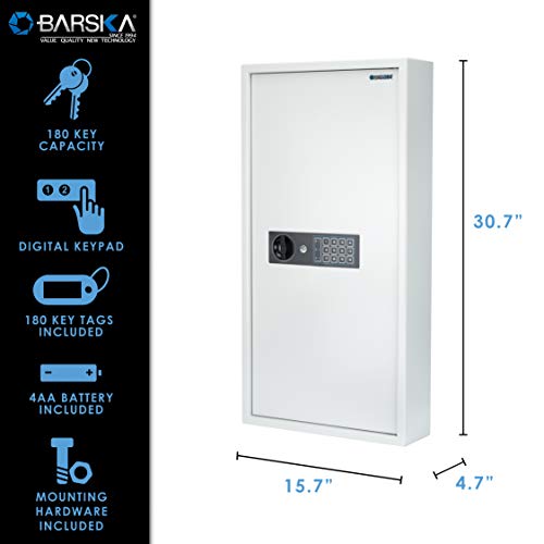 Barska Digital Keypad Key Cabinet Safe #TOP3