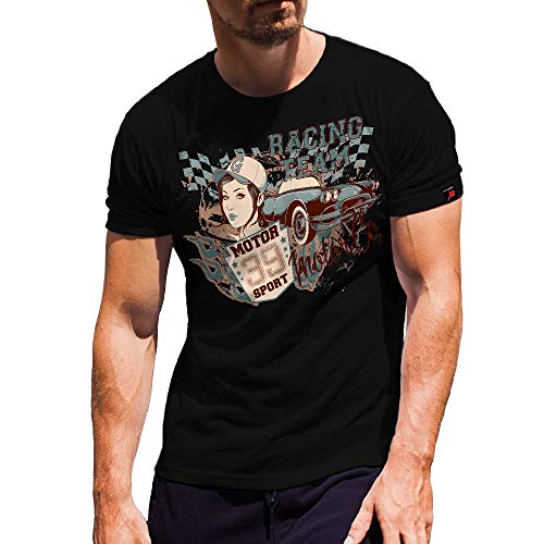 T-shirt de running vintage motif History Oldtimer pour courir en ville ou s'entraîner au club