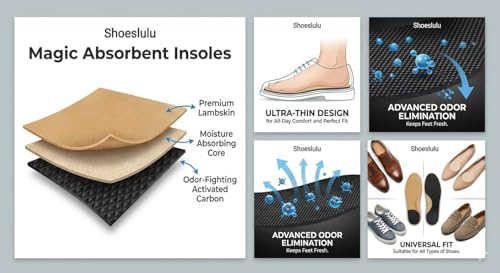 Plantillas Magic Absorbent Ultra Thin de piel de cordero miniatura 6