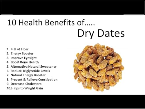 Image of Nutri Delight Premium Dryy Dates, Kharak Grade A, No Added Sugar, Premium Yellow Dryy Dates | Peela Sukha Khajoor | Pili Kharak | Khajur | Chuara | Dry Chuhara (1 KG)