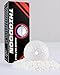 THIODOON Exploding Golf Balls for Golf Party Gender Reveal Balls for Golf Prank Golf Balls Funny Joke for Golfers Best Gift for Expecting Parents 3 Piece Set（3 White）