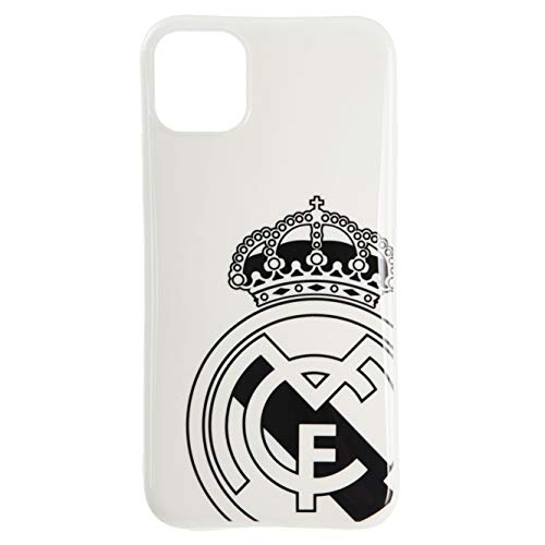 Funda Oficial del Real Madrid Escudo Gris para iPhone 11 Protege tu...