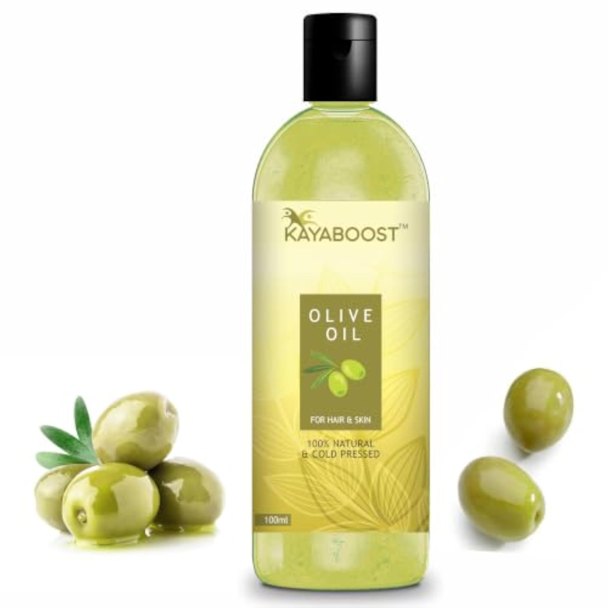 100% Pure Cold Pressed Olive Oil, Multi-Purpose Beauty Oil