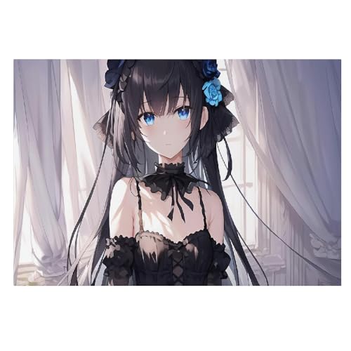 Póster retro de anime Kawaii en lienzo de 40 x 60 cm para tu habitación