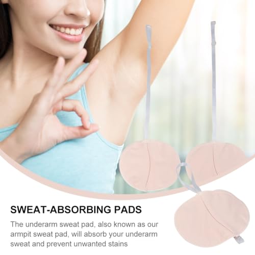 minkissy Almofadas De Suor Nas Axilas Reutilizáveis Confortáveis ​​E Respiráveis De Algodão Nas Axil