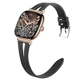 【Matériel en de première qualité】100% cuir véritable avec des caractéristiques artisanales exquises classiques, élégance et durabilité. Il est un peu rigide au début et il deviendra plus doux et plus doux à utiliser. Il y a des textures fines lors du pliage, vraiment vintage et rend votre Watch différent.