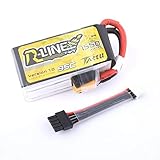 Gens Ace TATTU R-Line LiPo Akku 4S 1550mAh 14,8V 95C 190C FPV Racing
