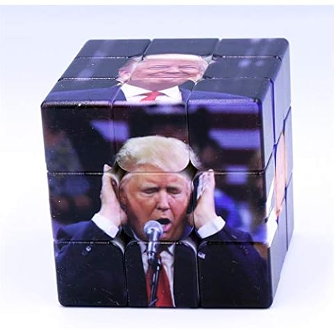 HIJIN 3X3x3 Speed Cube, Fast Smooth Turning Magic Cube, Bundle Sticker And Speed Cube, Twist Cube 3D Puzzle Game, Competition Game for Kids Adults Educational Toy Cover