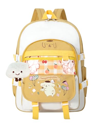 Tinytot 30 Litre Japanese Korean Style School Bag Water-Resistant Laptop & Travel Backpack - Unisex Large 18 Inches Multipurpose Student Backpack for Boys & Girls, Men & Women